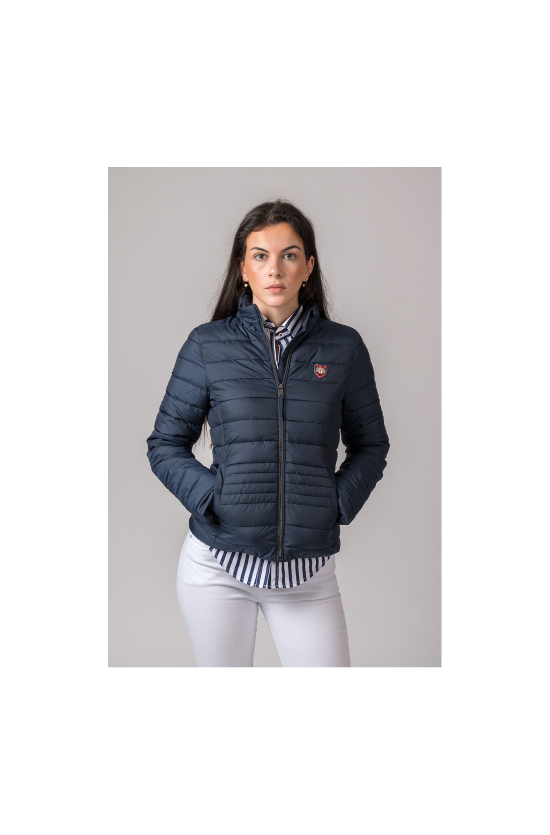 CASACO VICTORIA AZUL MARINHO