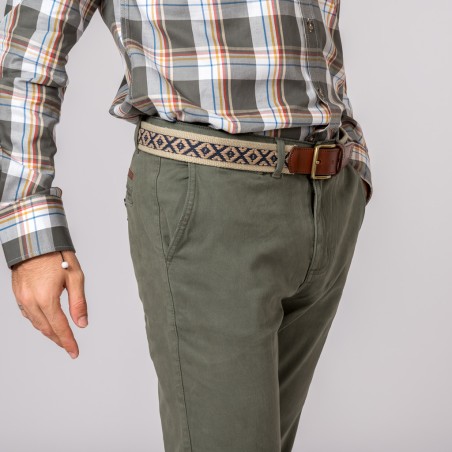 CALÇAS CHINO CLASSIC VERDE