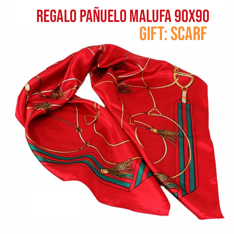 LENÇO DE SENHORA VERMELHO