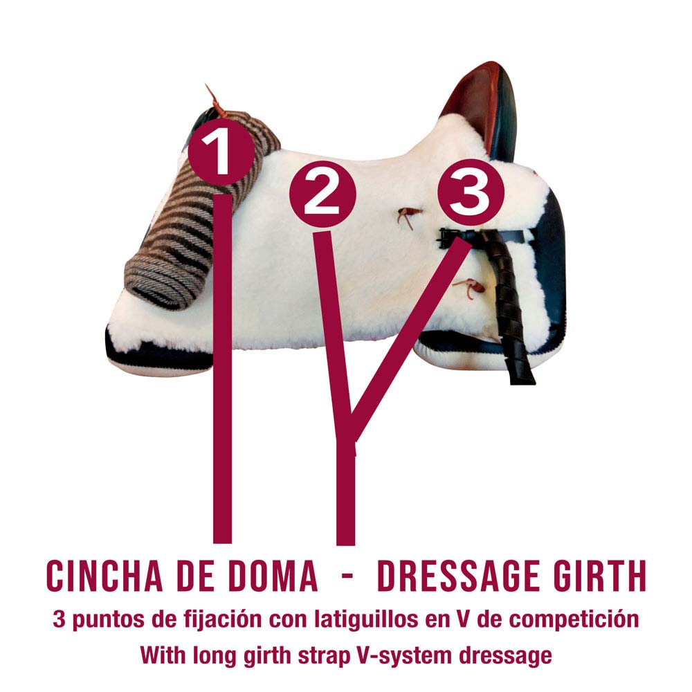 MONTURA ESPANHOLA ZALDI VAQUERA 2G