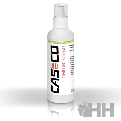 Frasco de spray branco CASCO helmet clean para limpeza de capacetes