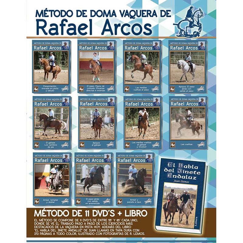 DVD: EL METODO DE DOMA VAQUERA DE RAFAEL ARCOS