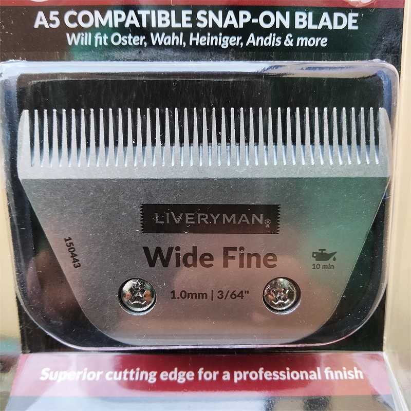 SUBSTITUIÇÃO DE LÂMINAS LIVERYMAN HARMONY WIDE FINE 1.0