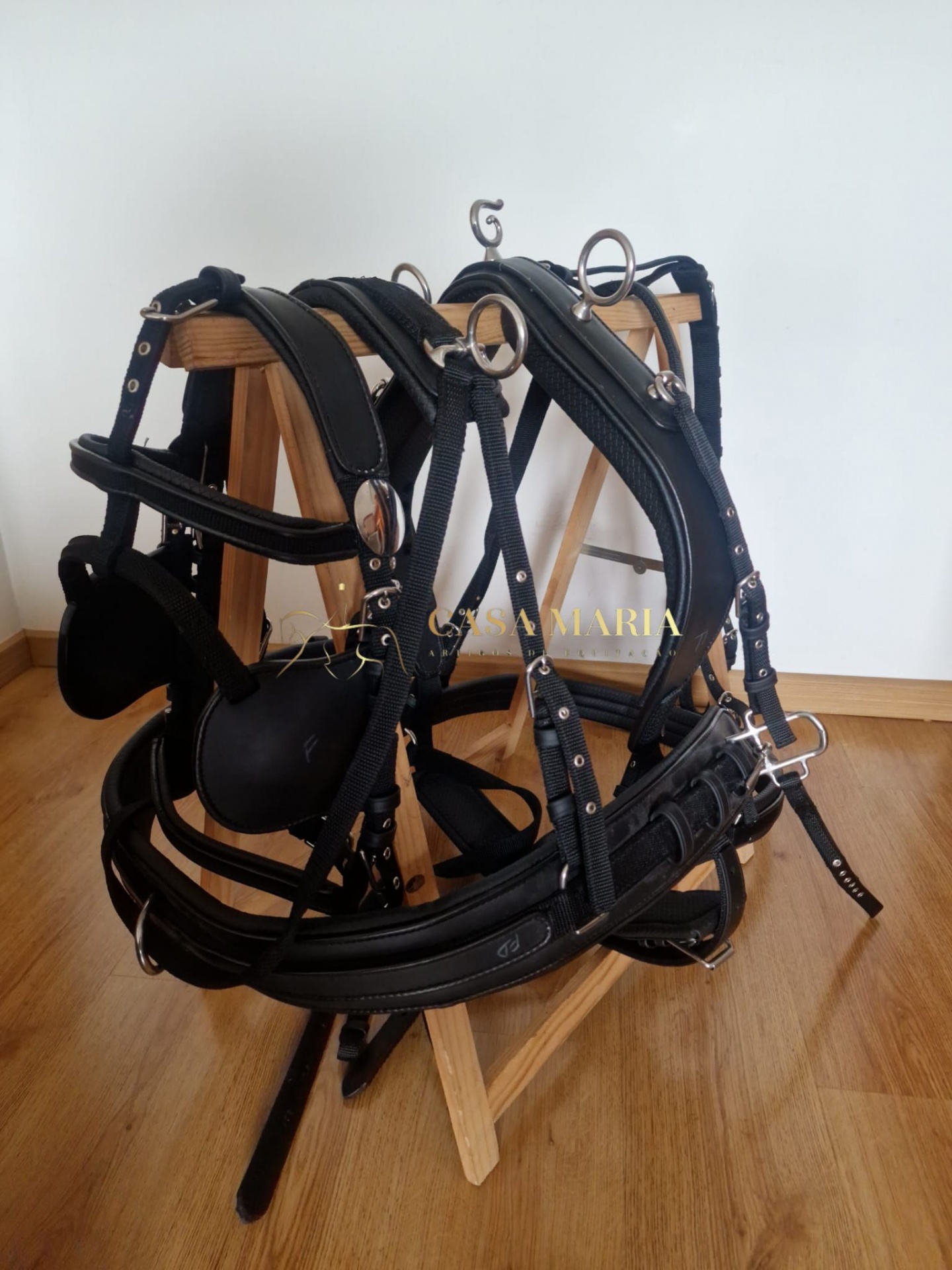 Arreios de Atrelagem de Parelha de Peitoral Engate rápido - Novo Modelo