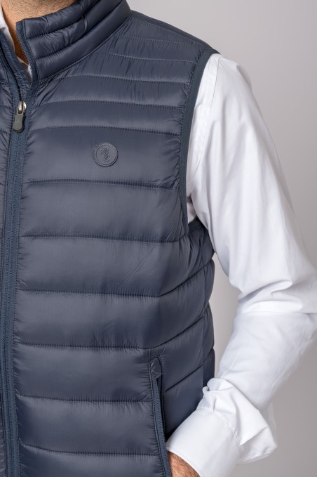 COLETE NIZA AZUL MARINHO