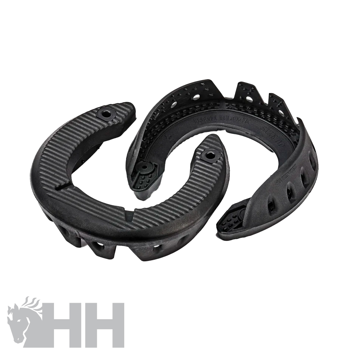 FERRADURA IRON BLOCK COLEIRA POSTERIOR (PAR)