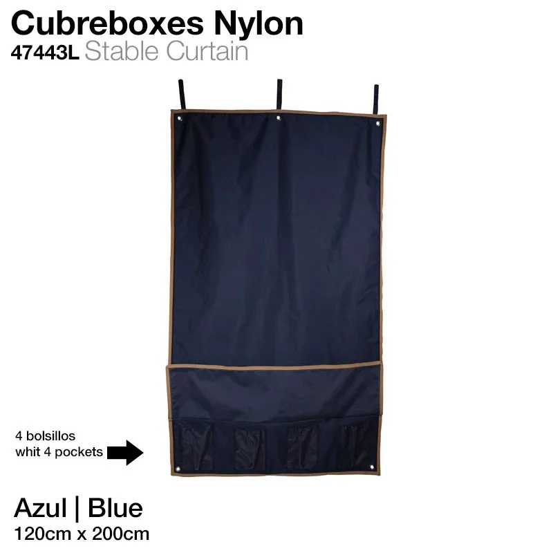 CORTINA P/ BOXE NYLON 47443L  120x200cm AZUL