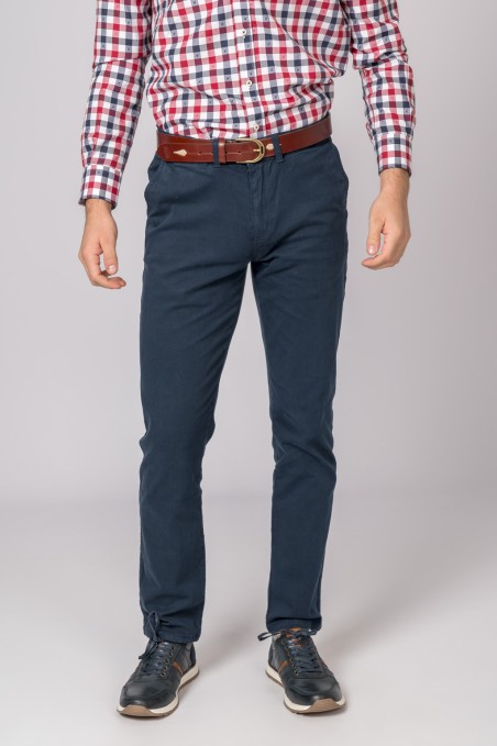 CALÇAS CHINO CLASSIC AZUL MARINHO