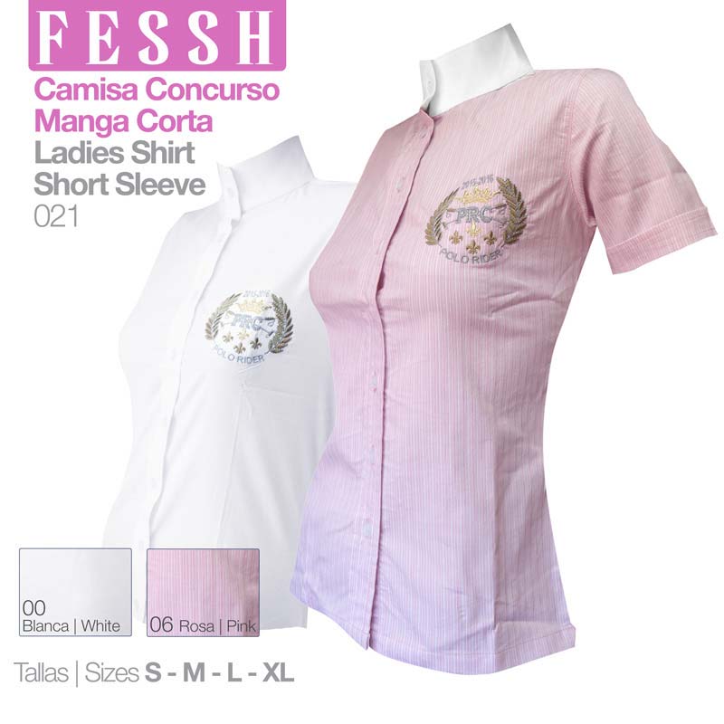 CAMISA CONCURSO M/CURTA FESSH-021  S