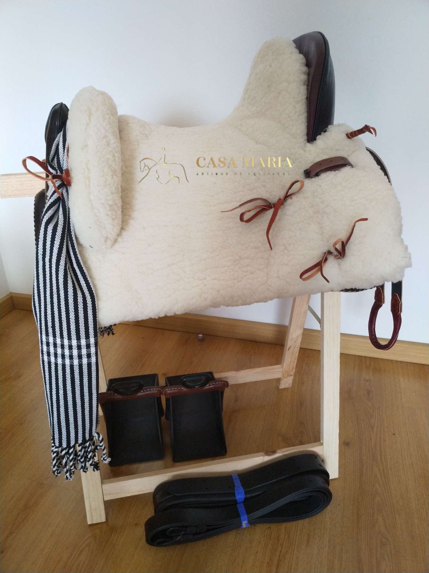 Montura Espanhola de Vaso Profundo Completa - ESPECIAL BORREGO NATURAL