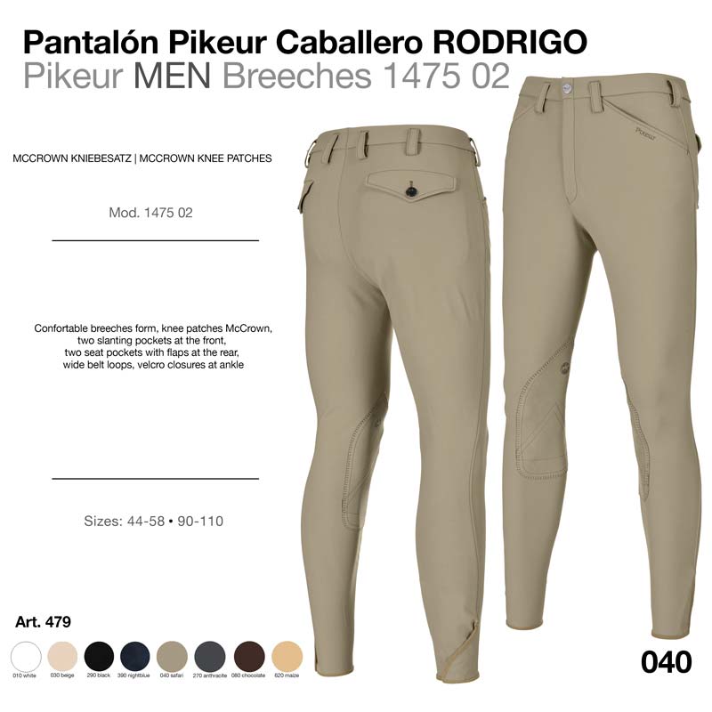 CALÇÃO PIKEUR HOMEM RODRIGO