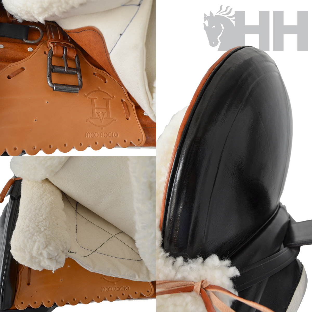 SELA MONTURA ESPANHOLA LUDHIS ROCIO CENTENO CONCHA LISA