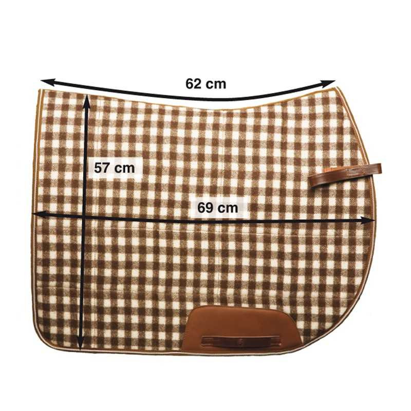 Suadouro modelo camarguês em lã/ com cordão Marjoman (Modelo 1)