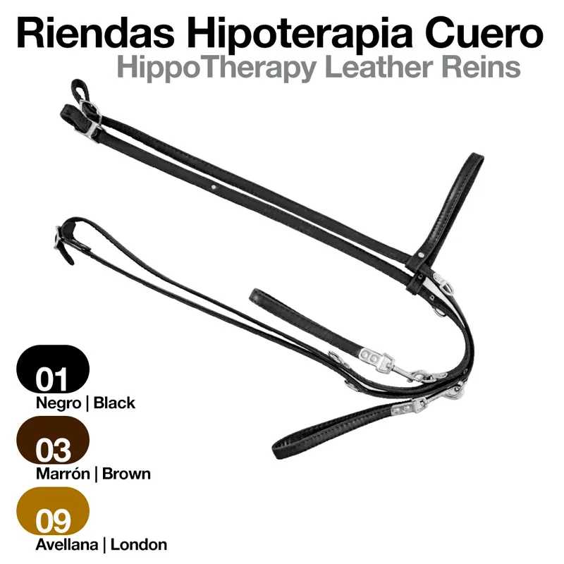 RÉDEAS HIPOTERAPIA COURO
