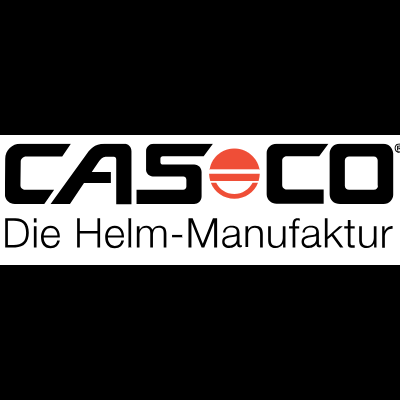 Logótipo da CASCO com o texto Die Helm-Manufaktur