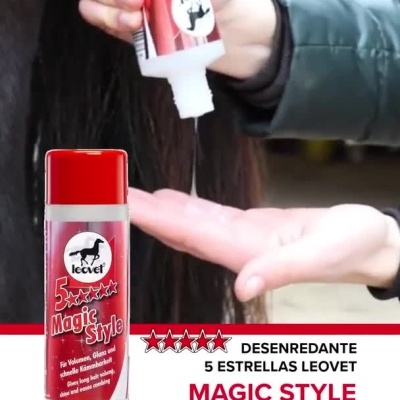GEL PARA ENTRANÇAR RABADA/CRINAS LEOVET 5 ESTRELAS BRAIDING GEL