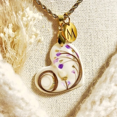 Pendente Coração - Dente de Leite