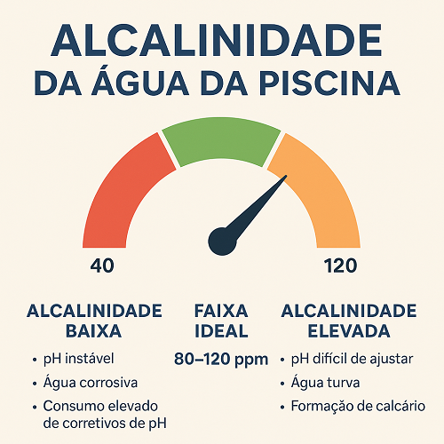 Alcalinidade da Água da Piscina: O Guia Completo