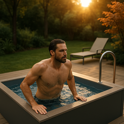 Banhos de Gelo e Piscinas Frias: O Novo Luxo do Bem-Estar em Casa