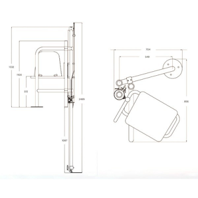 Elevador Hidráulico para Piscinas
