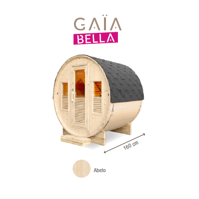 SAUNA EXTERIOR GAÏA BELLA 160
