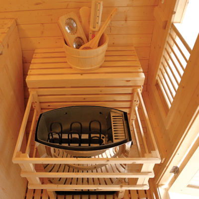 SAUNA EXTERIOR GAÏA LUNA 250