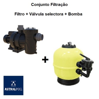 Conjunto Filtração Piscina