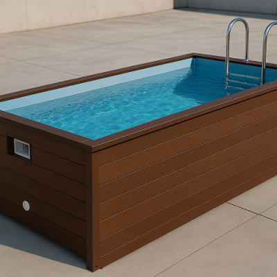 Piscina em contentor 6m x 2.4m