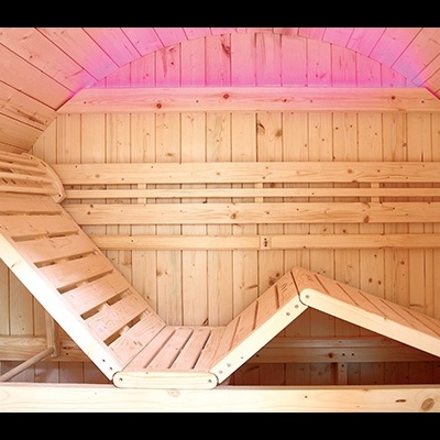 SAUNA EXTERIOR GAÏA LUNA 250