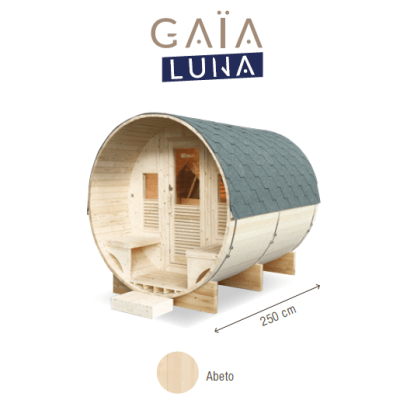SAUNA EXTERIOR GAÏA LUNA 250