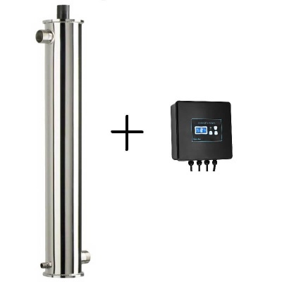 Sistema de UV 440 LCD 1 1/2" em aço inox 304