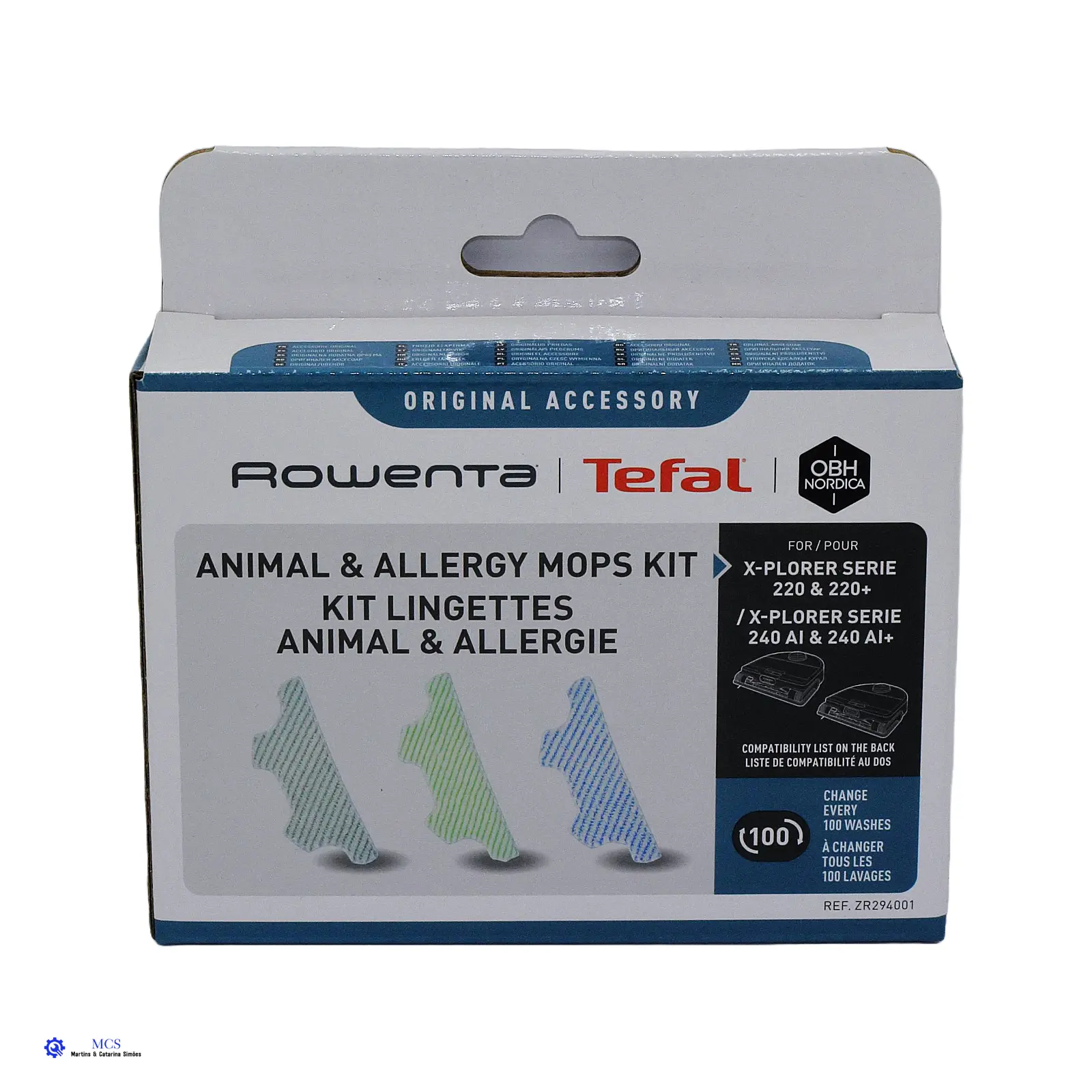 Conjunto Toalhetes X-plorer 240 AI Animal & Allergy ZR294001 Conjunto Toalhetes X-plorer 240 AI Animal & Allergy ZR294001