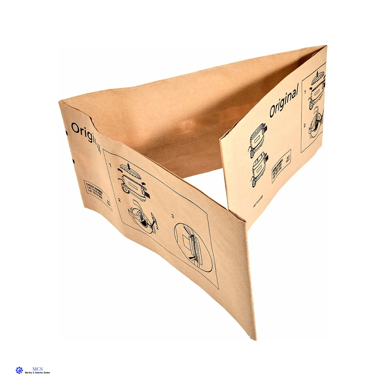 Sacos para Aspirador Nilfisk GD930 – Pack de 5 ou 10 Unidades (Ref. 1407015020 / 1407015040) Sacos para Aspirador Nilfisk GD930 – Pack de 5 ou 10 Unidades (Ref. 1407015020 / 1407015040)