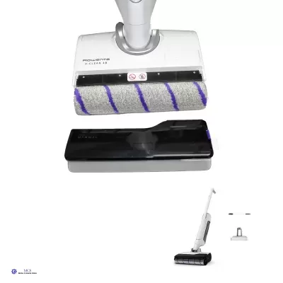 Rowenta X-Clean 10 GZ7035WO – Máquina de Limpeza 2 em 1 | Lava e Aspira | Sem Fios | Autonomia 60 min | Auto-limpeza