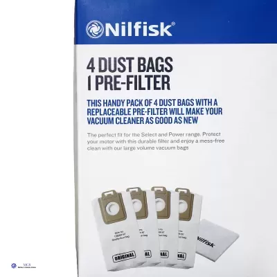 Sacos aspirador Nilfisk para Select e Power