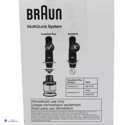 Picador Varinha Braun MQS200 350ml Preto