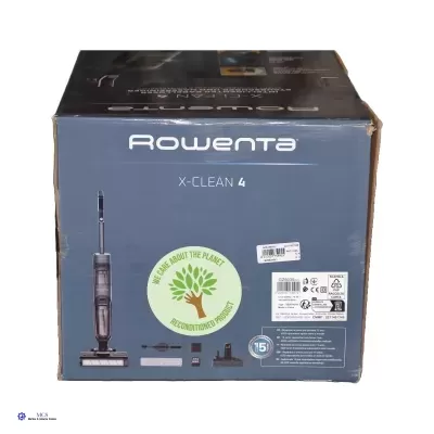 Rowenta X-Clean 4 GZ5035WO – Máquina de Limpeza Wet & Dry com Autonomia 50min e Auto-limpeza