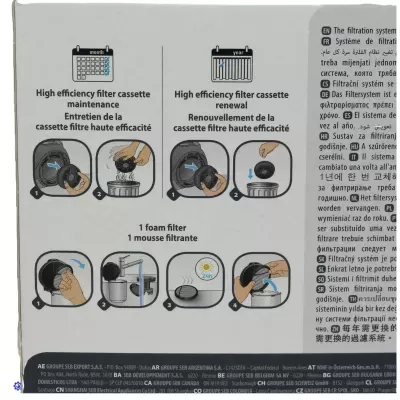 Sistema de filtragem Rowenta ZR904301