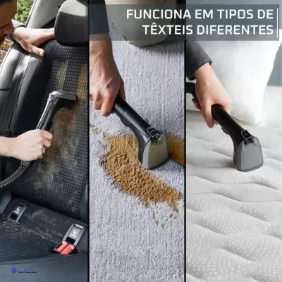 Rowenta Clean It IN5011F0 – Limpa Nódoas e Manchas | 400 W | Auto-limpeza | Depósito 1,8 L