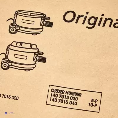 Sacos para Aspirador Nilfisk GD930 – Pack de 5 ou 10 Unidades (Ref. 1407015020 / 1407015040)