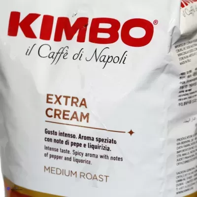 Café Grão Kimbo Extra Cream
