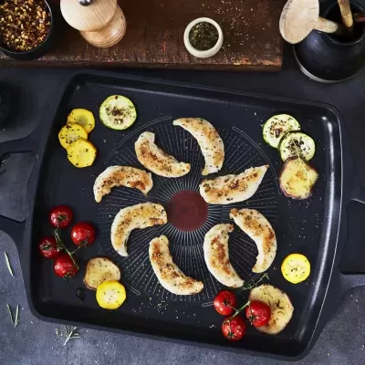 Tabuleiro Grill Tefal Robusto Indução E2499844