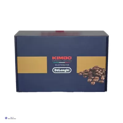Conjunto Degustação de Café em Grão De’Longhi Kimbo – 4 Blends + 2 Copos Espresso (DLSC316)