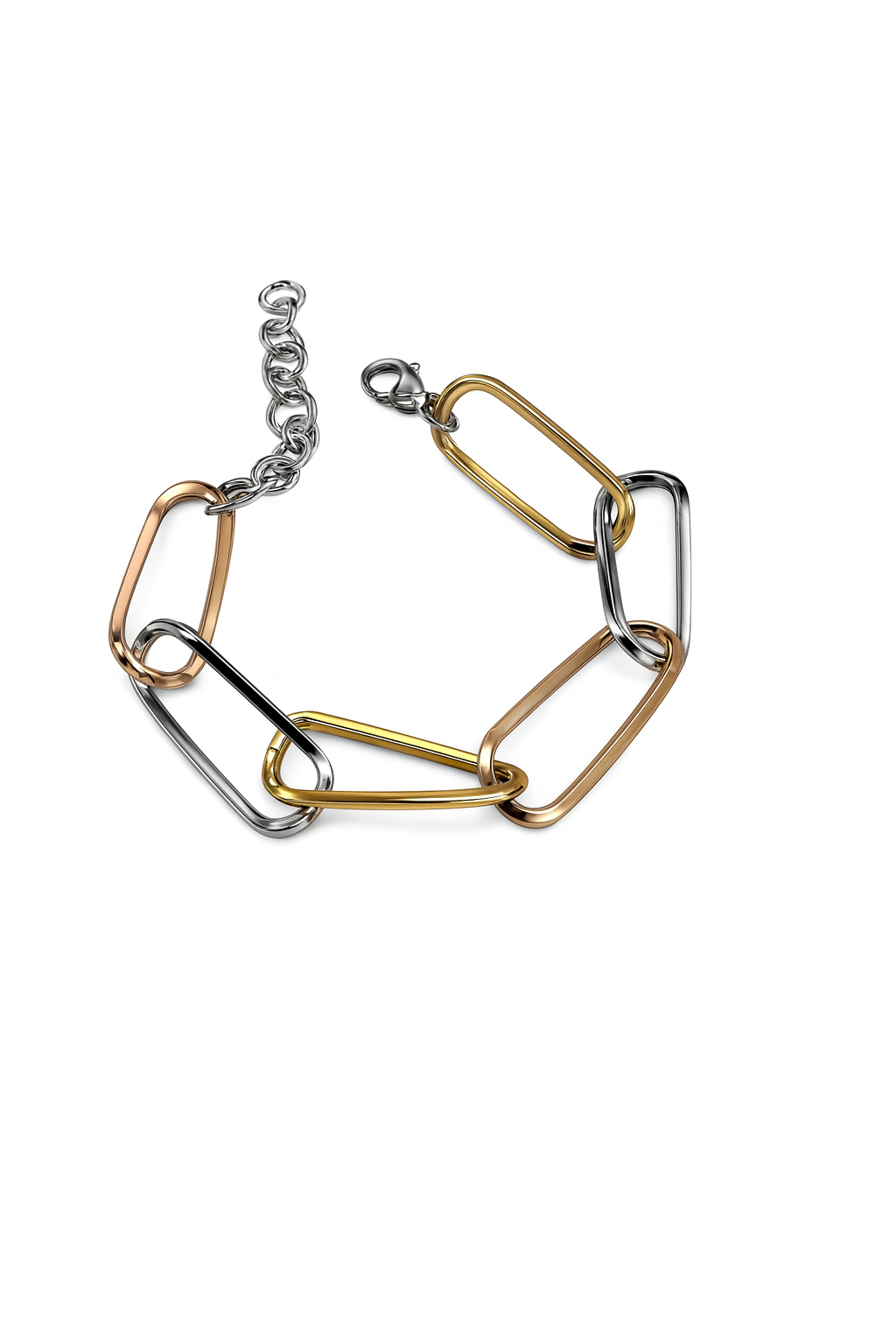 Pulseira Tricolor Link