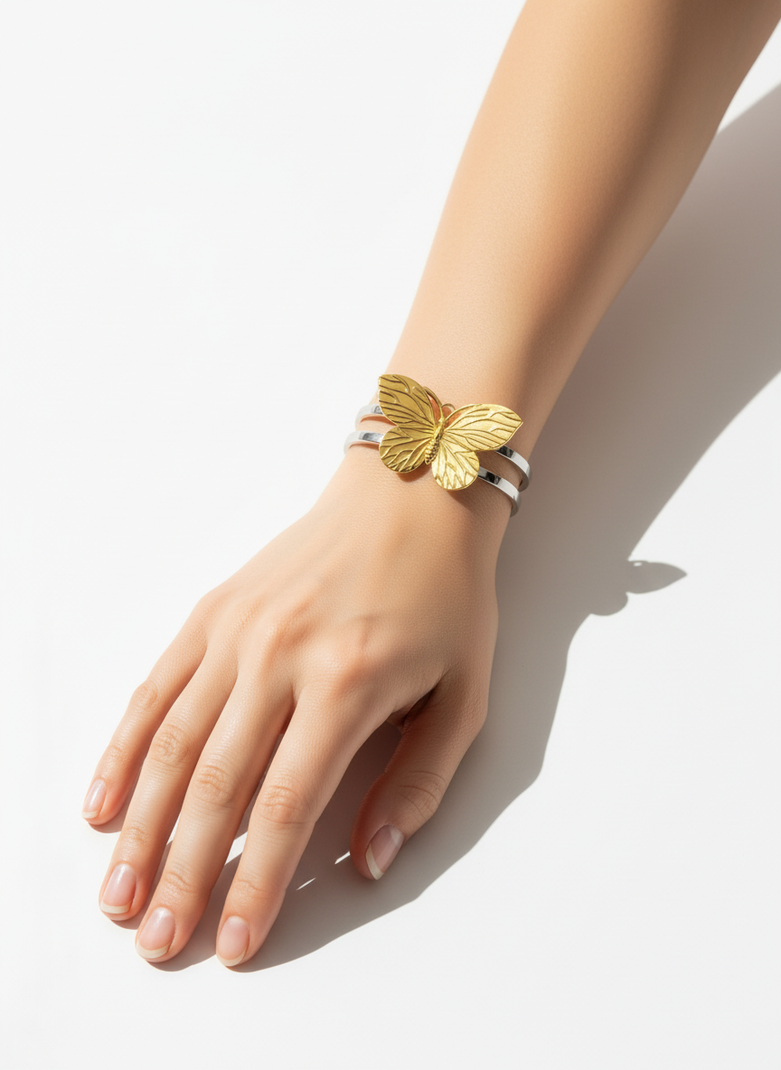 Pulseira Butterfly Duo