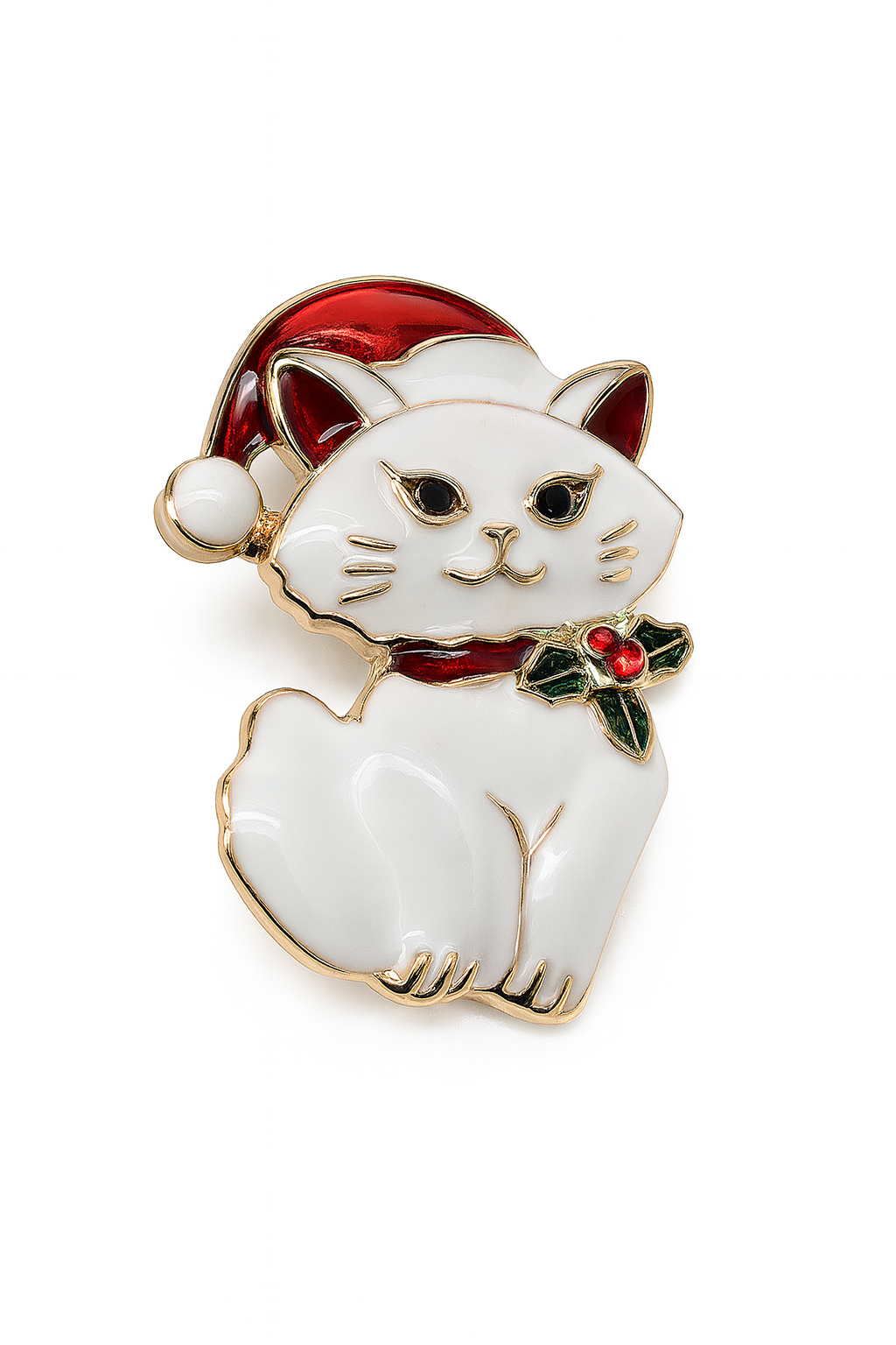 Pregadeira Gato Natal