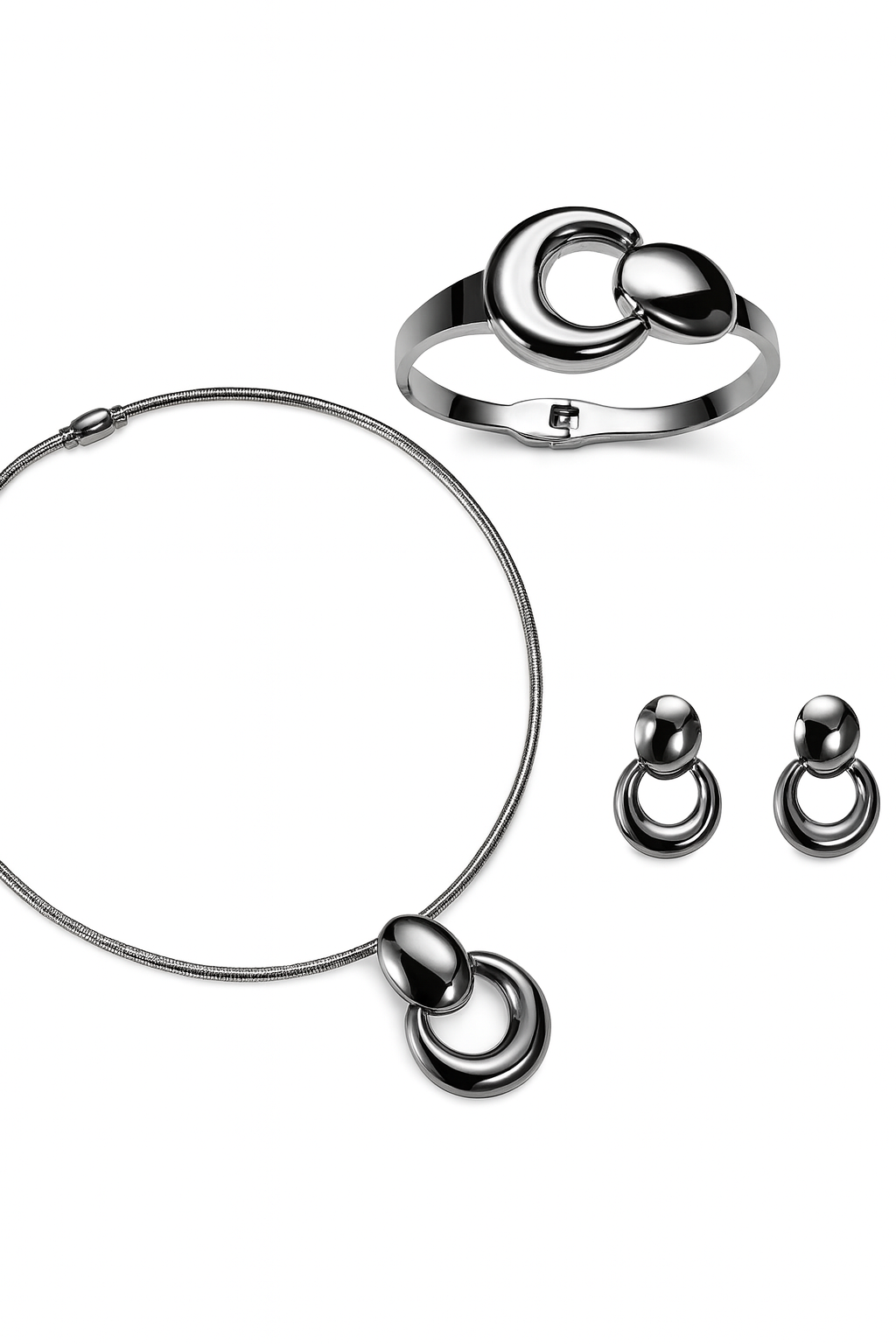 Conjunto Eclipse Prateado