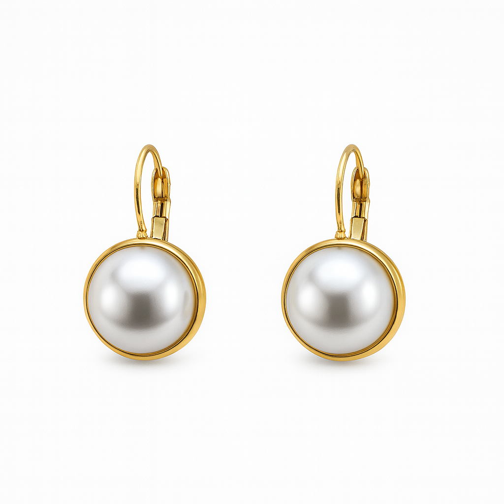 Brincos Pérola Clássica