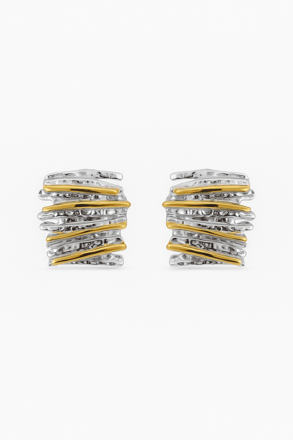 Brincos Waves Bicolor