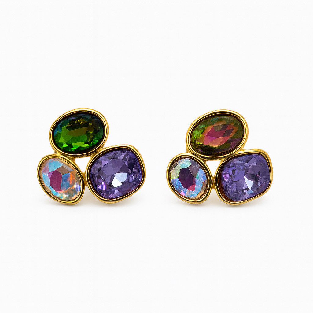 Brincos Colors Trio Lux